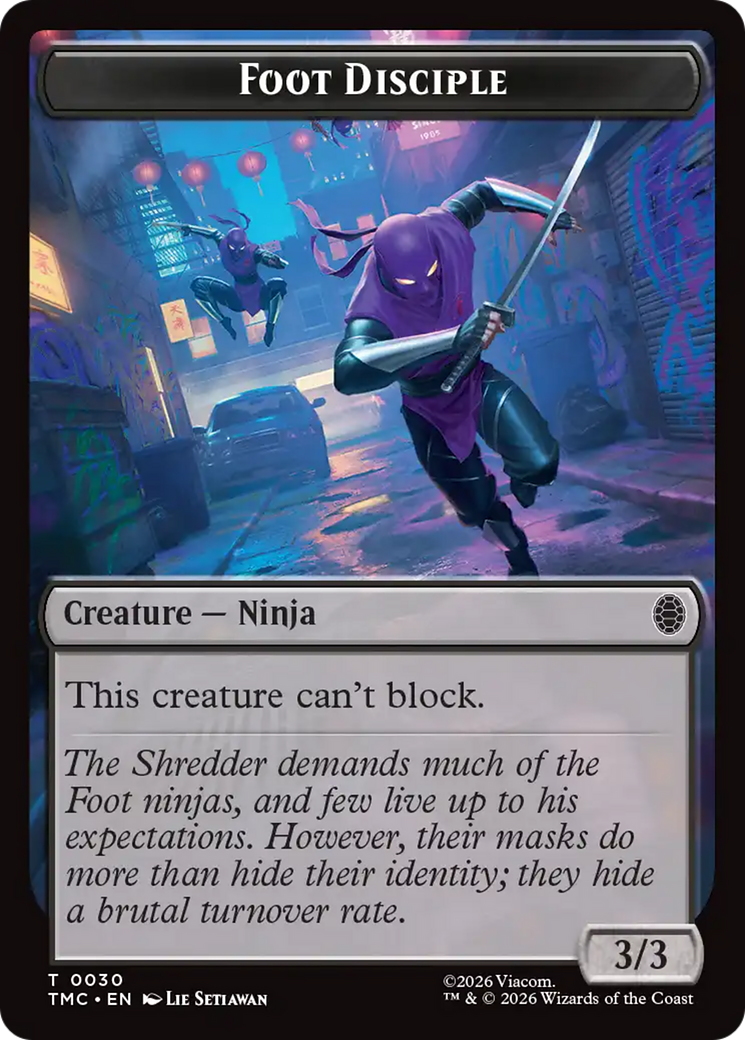 Foot Disciple [Teenage Mutant Ninja Turtles Commander] | Gear Gaming Fayetteville