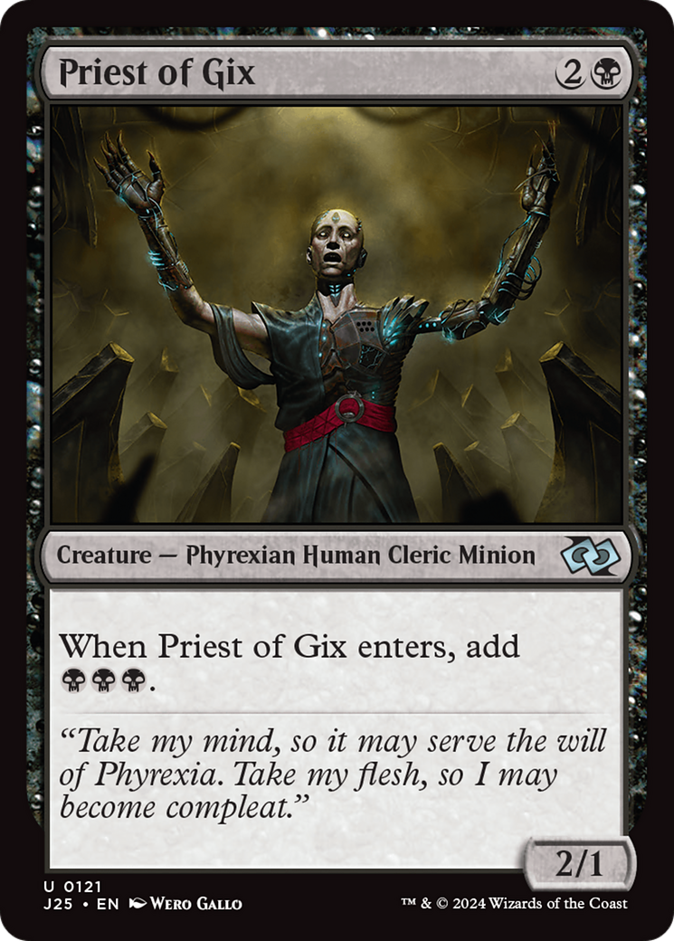 Priest of Gix [Foundations Jumpstart] | Gear Gaming Fayetteville