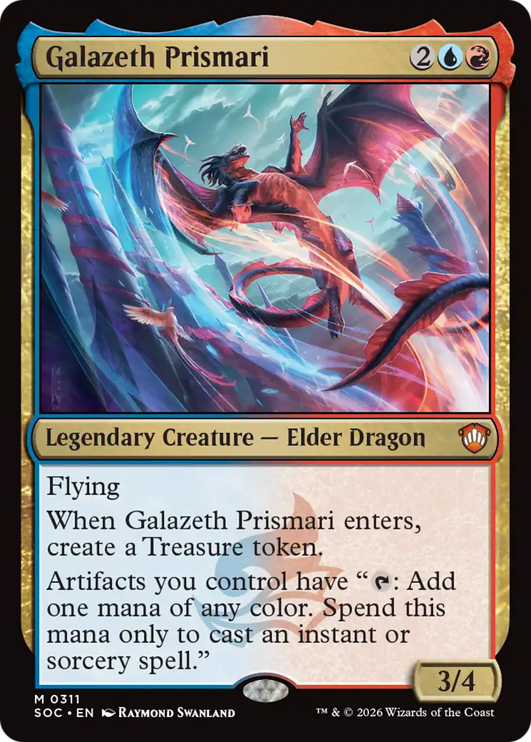 Galazeth Prismari [Secrets of Strixhaven Commander] | Gear Gaming Fayetteville