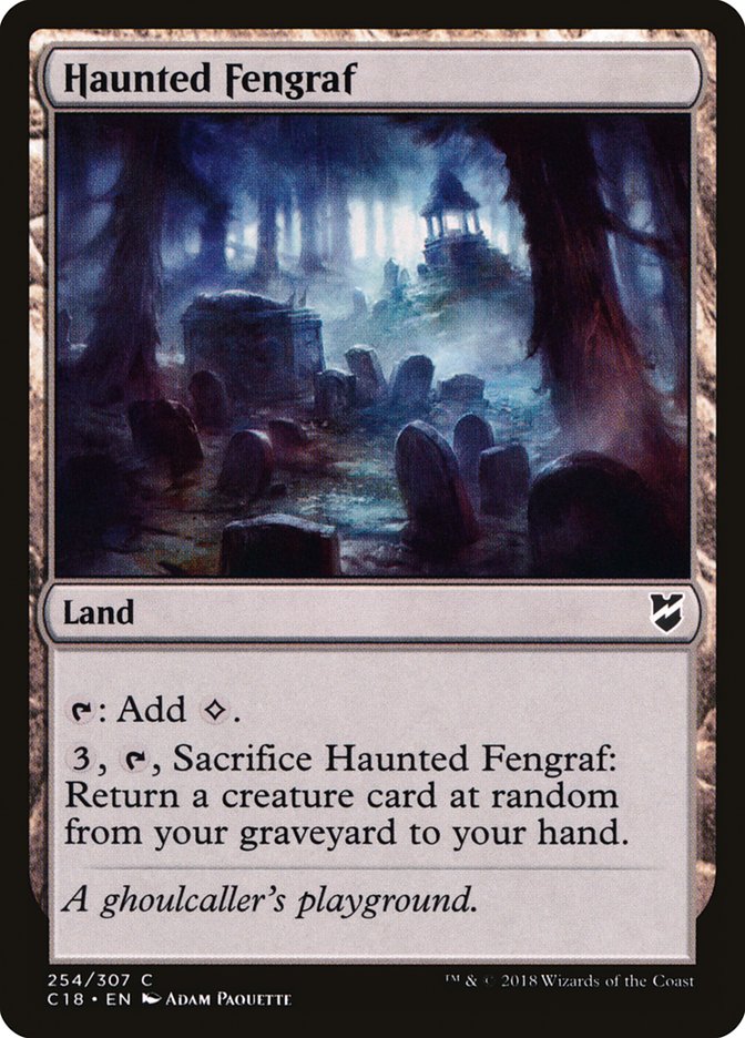 Haunted Fengraf [Commander 2018] | Gear Gaming Fayetteville