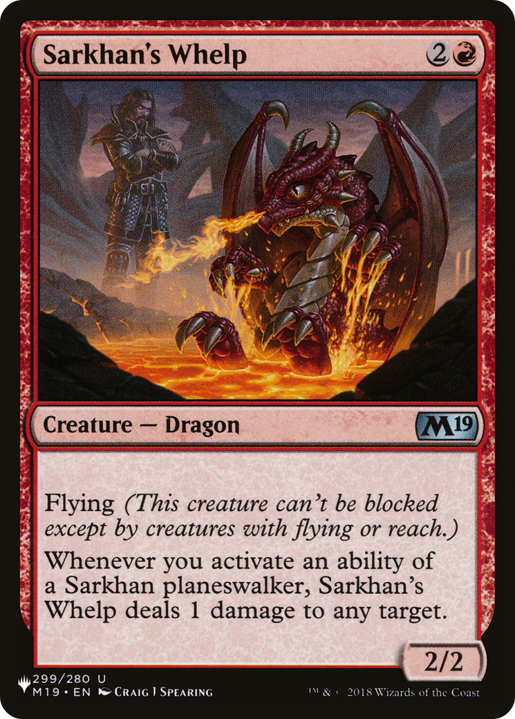 Sarkhan's Whelp [The List] | Gear Gaming Fayetteville