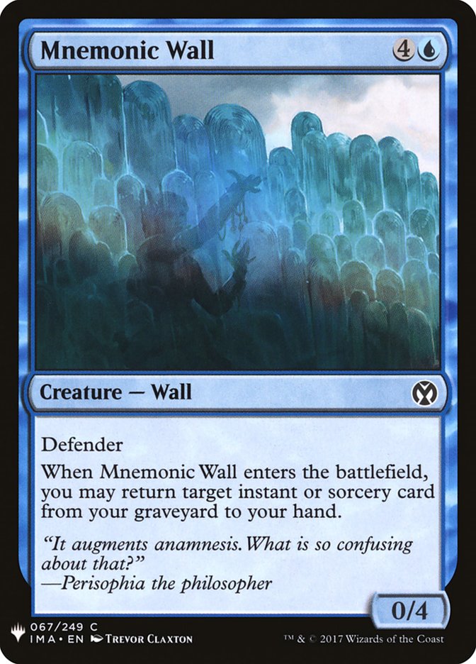 Mnemonic Wall [Mystery Booster] | Gear Gaming Fayetteville