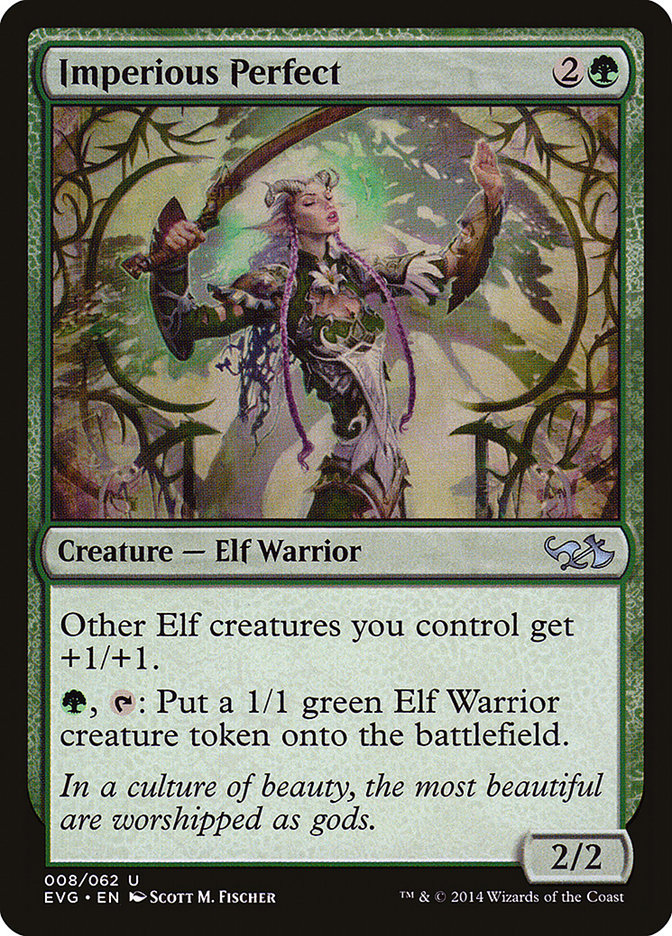 Imperious Perfect (Elves vs. Goblins) [Duel Decks Anthology] | Gear Gaming Fayetteville