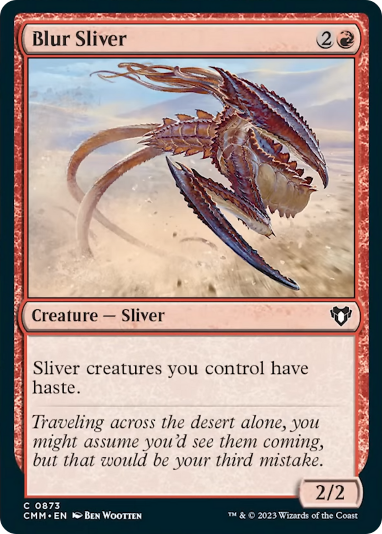 Blur Sliver [Commander Masters] | Gear Gaming Fayetteville