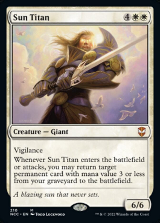 Sun Titan [Streets of New Capenna Commander] | Gear Gaming Fayetteville