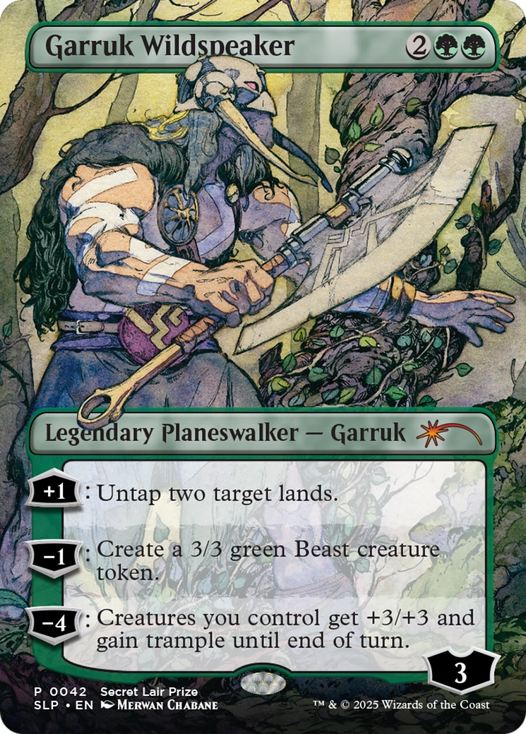 Garruk Wildspeaker [Secret Lair Showdown] | Gear Gaming Fayetteville