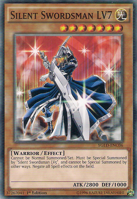 Silent Swordsman LV7 [YGLD-ENC06] Common | Gear Gaming Fayetteville