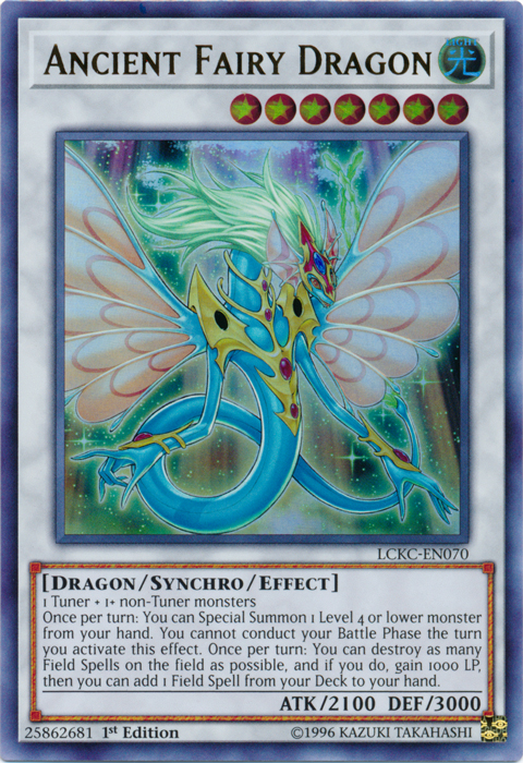 Ancient Fairy Dragon [LCKC-EN070] Ultra Rare | Gear Gaming Fayetteville
