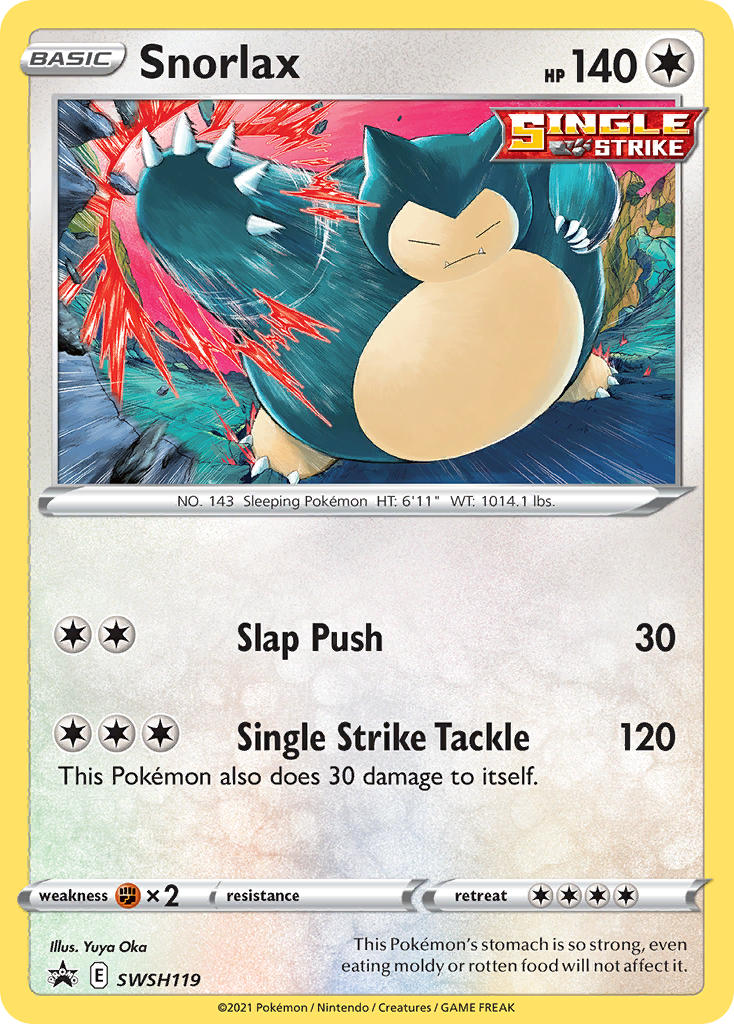 Snorlax (SWSH119) [Sword & Shield: Black Star Promos] | Gear Gaming Fayetteville