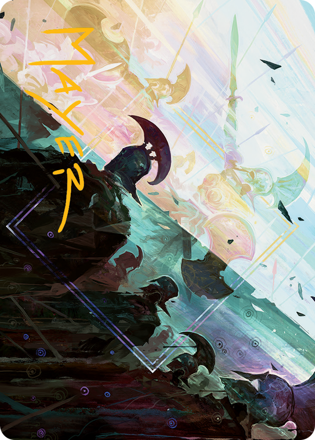 Surge of Salvation Art Card (Gold-Stamped Signature) [March of the Machine Art Series] | Gear Gaming Fayetteville