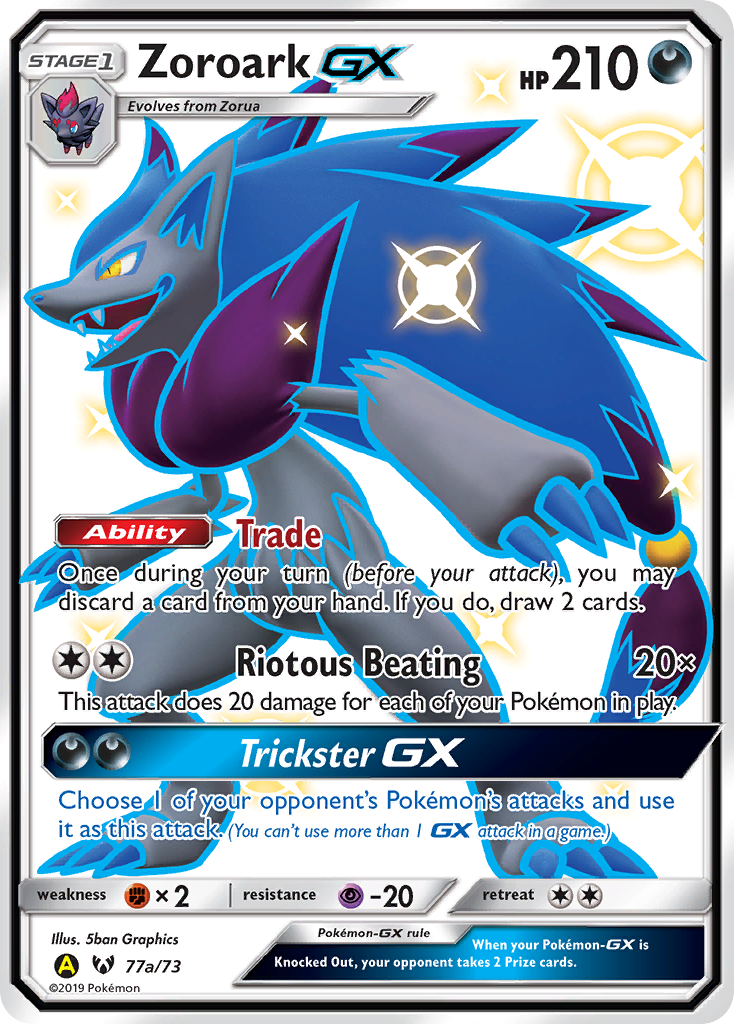 Zoroark GX (77a/73) [Alternate Art Promos] | Gear Gaming Fayetteville