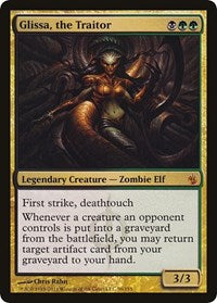 Glissa, the Traitor (Mirrodin Besieged) [Oversize Cards] | Gear Gaming Fayetteville