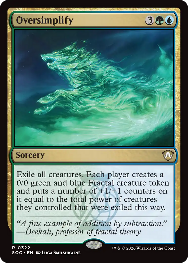 Oversimplify [Secrets of Strixhaven Commander] | Gear Gaming Fayetteville