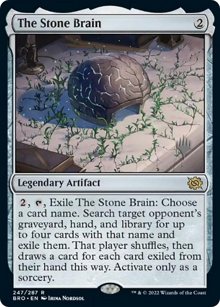 The Stone Brain (Promo Pack) [The Brothers' War Promos] | Gear Gaming Fayetteville