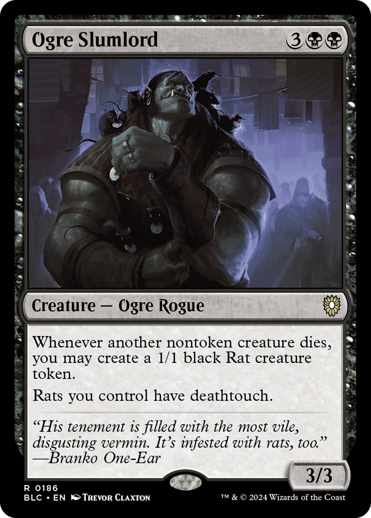 Ogre Slumlord [Bloomburrow Commander] | Gear Gaming Fayetteville