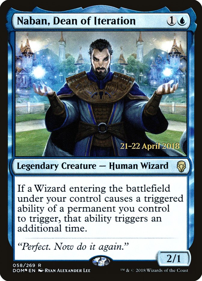 Naban, Dean of Iteration [Dominaria Prerelease Promos] | Gear Gaming Fayetteville