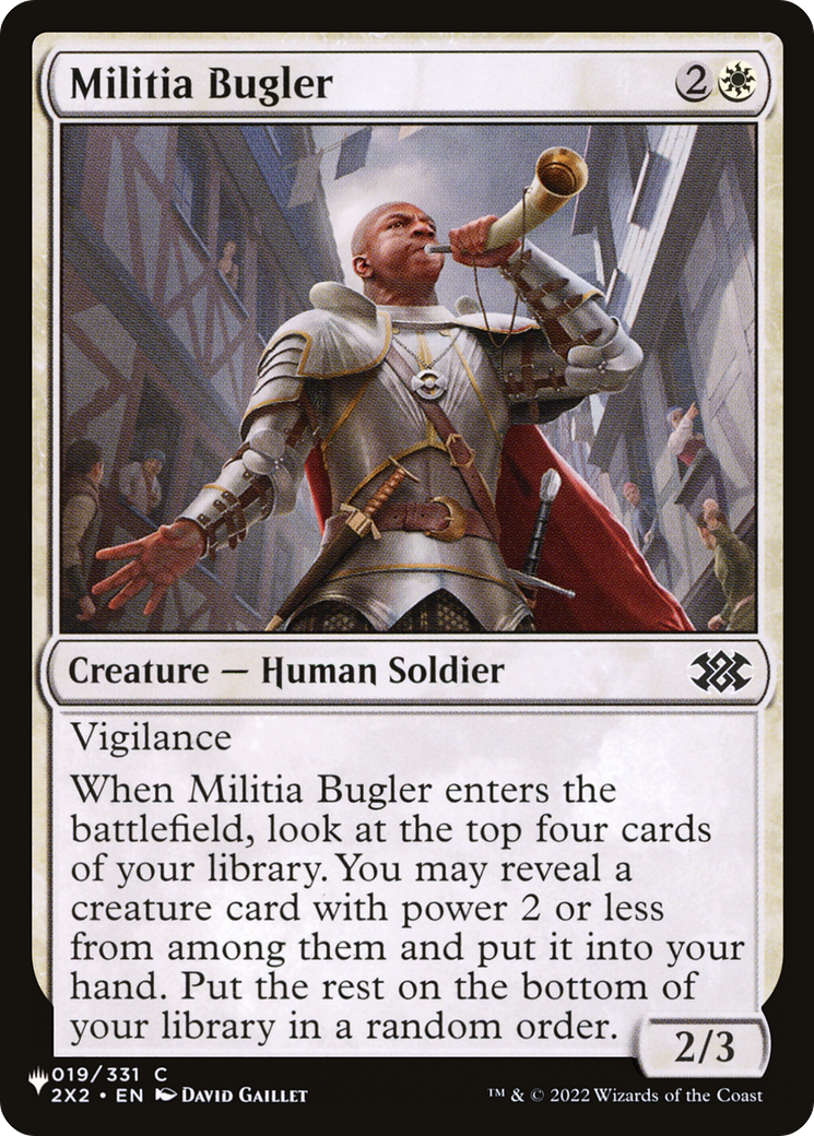Militia Bugler [The List] | Gear Gaming Fayetteville