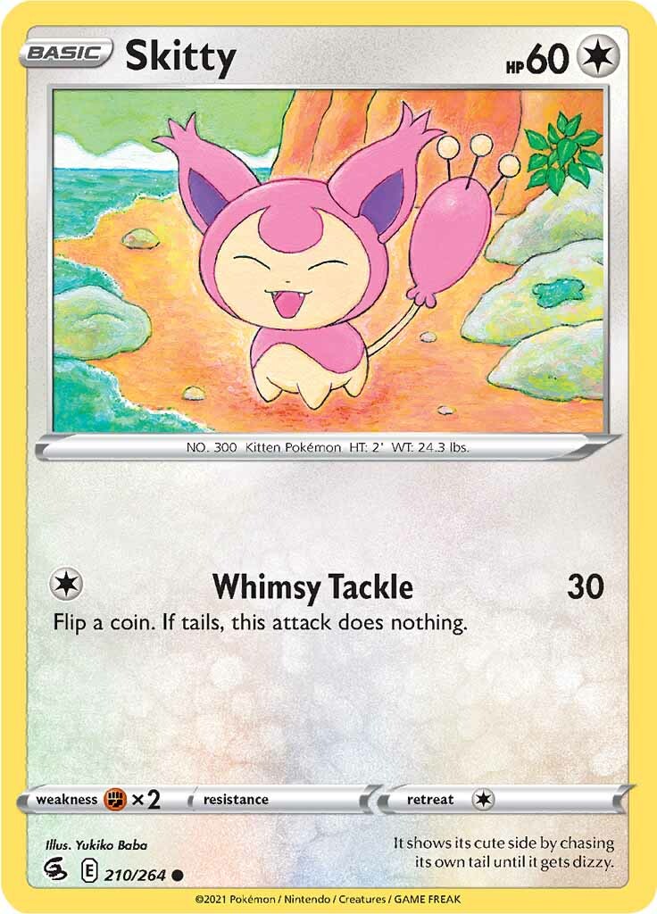 Skitty (210/264) [Sword & Shield: Fusion Strike] | Gear Gaming Fayetteville