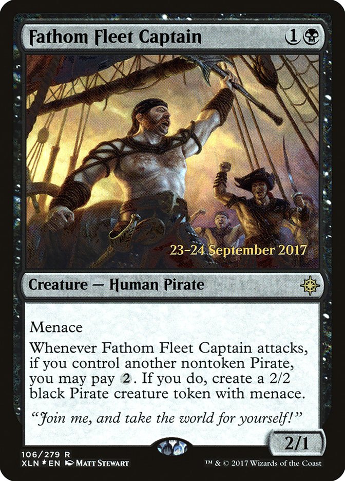 Fathom Fleet Captain [Ixalan Prerelease Promos] | Gear Gaming Fayetteville