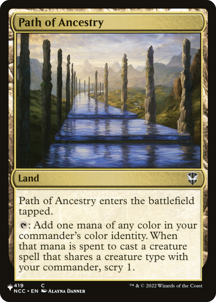 Path of Ancestry (NCC) [The List] | Gear Gaming Fayetteville