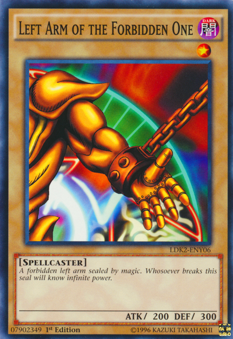 Left Arm of the Forbidden One [LDK2-ENY06] Common | Gear Gaming Fayetteville