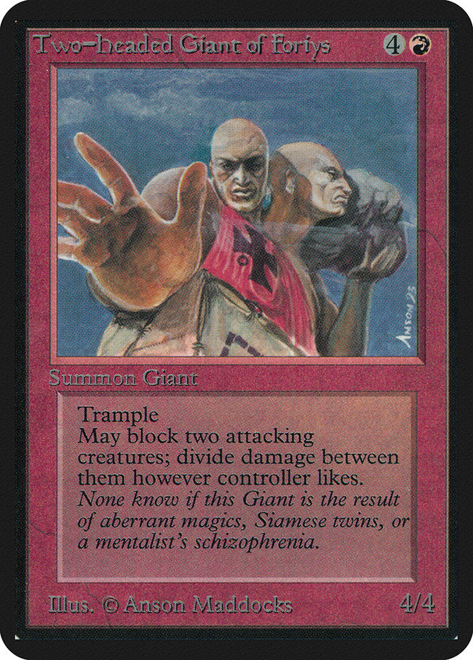 Two-Headed Giant of Foriys [Alpha Edition] | Gear Gaming Fayetteville