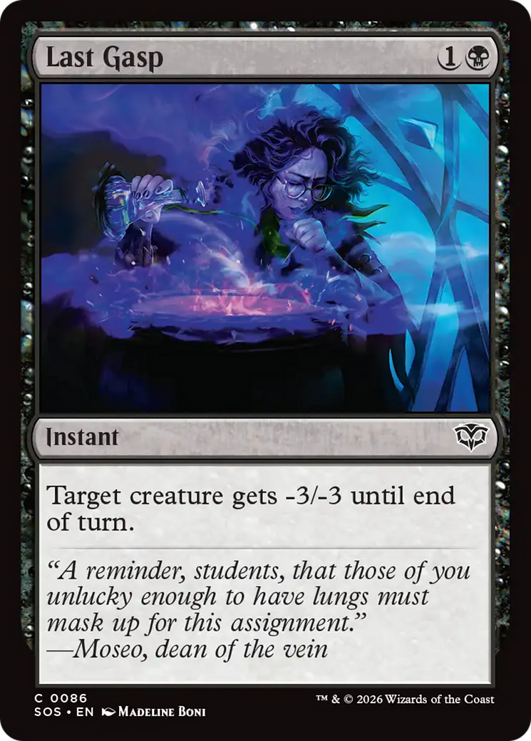 Last Gasp [Secrets of Strixhaven] | Gear Gaming Fayetteville