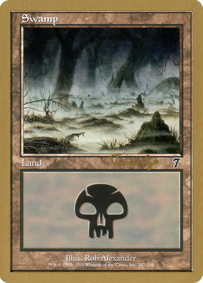 Swamp (tvdl347) (Tom van de Logt) [World Championship Decks 2001] | Gear Gaming Fayetteville