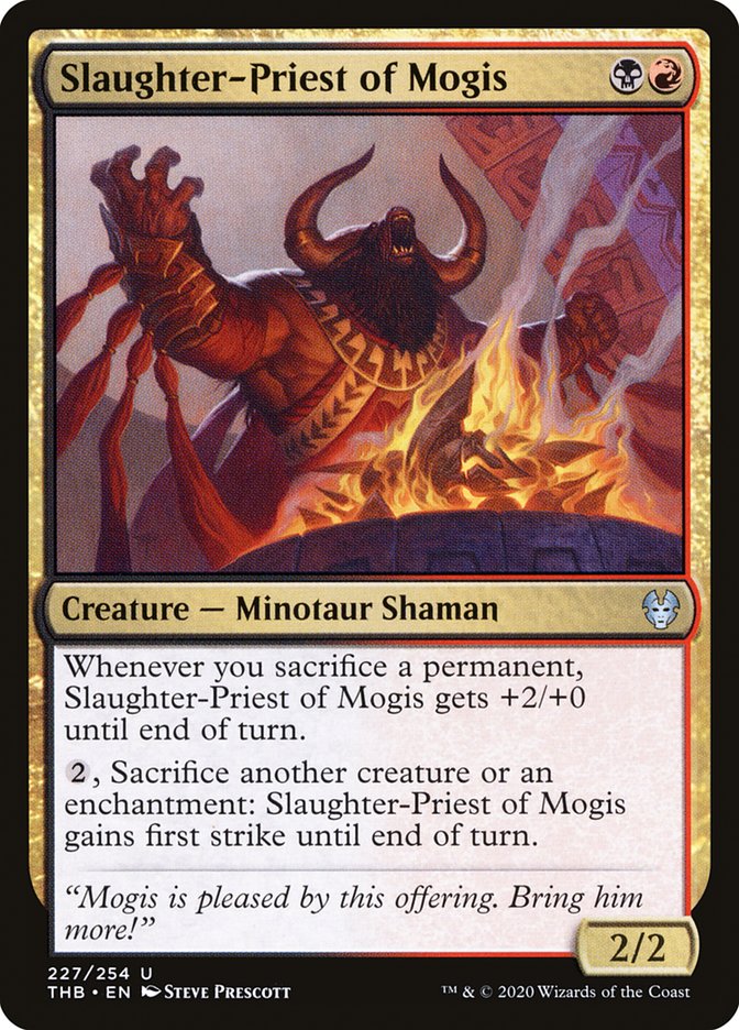 Slaughter-Priest of Mogis [Theros Beyond Death] | Gear Gaming Fayetteville