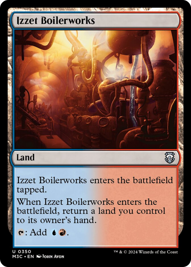 Izzet Boilerworks [Modern Horizons 3 Commander] | Gear Gaming Fayetteville