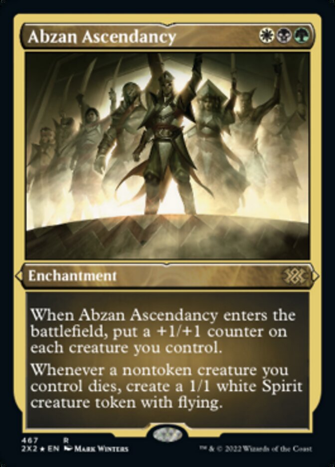 Abzan Ascendancy (Foil Etched) [Double Masters 2022] | Gear Gaming Fayetteville