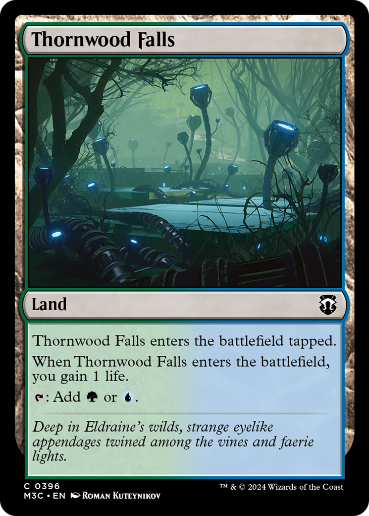 Thornwood Falls (Ripple Foil) [Modern Horizons 3 Commander] | Gear Gaming Fayetteville