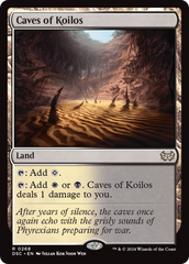 Caves of Koilos [Duskmourn: House of Horror Commander] | Gear Gaming Fayetteville