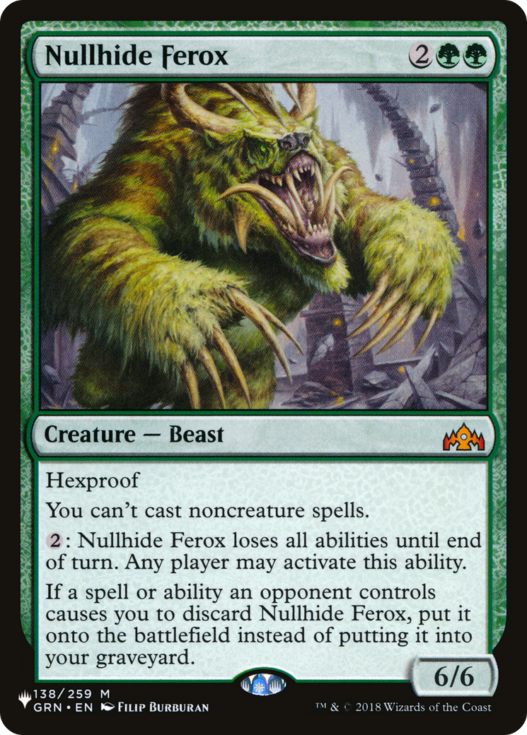Nullhide Ferox [The List] | Gear Gaming Fayetteville