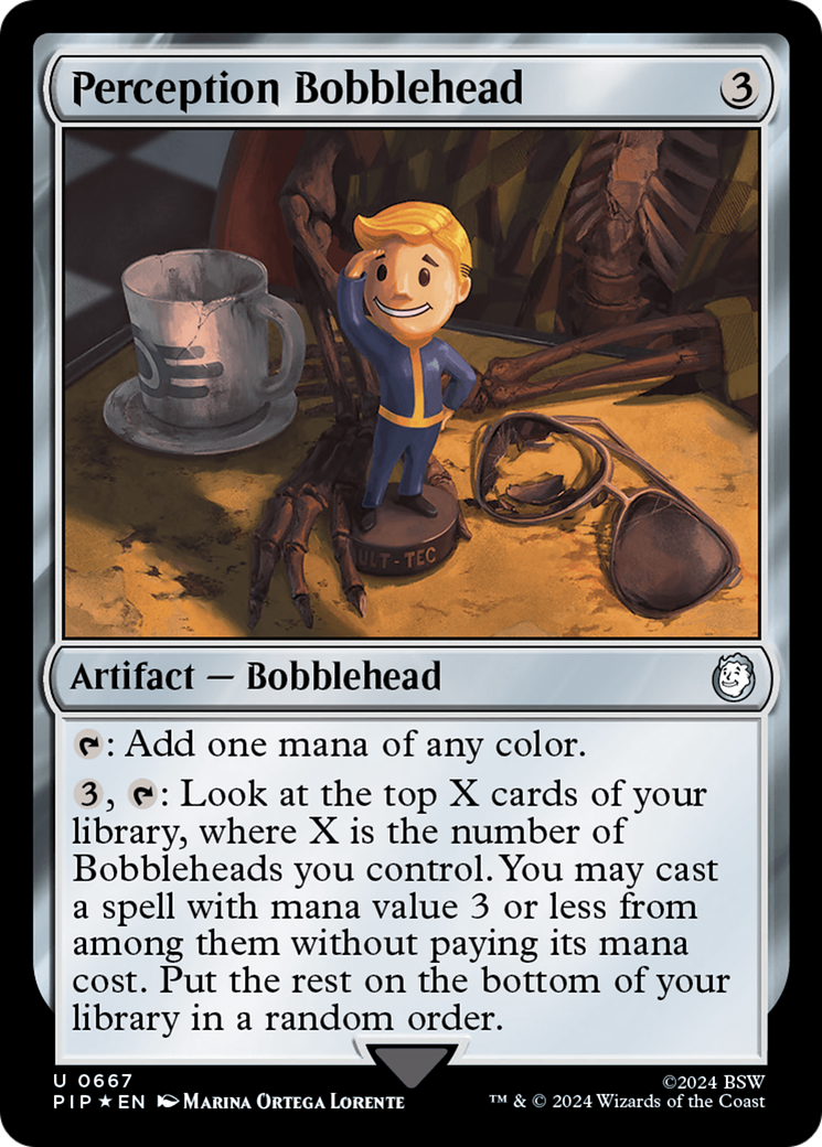 Perception Bobblehead (Surge Foil) [Fallout] | Gear Gaming Fayetteville