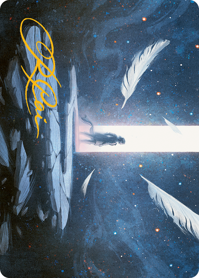 Moment of Truth Art Card (Gold-Stamped Signature) [March of the Machine Art Series] | Gear Gaming Fayetteville