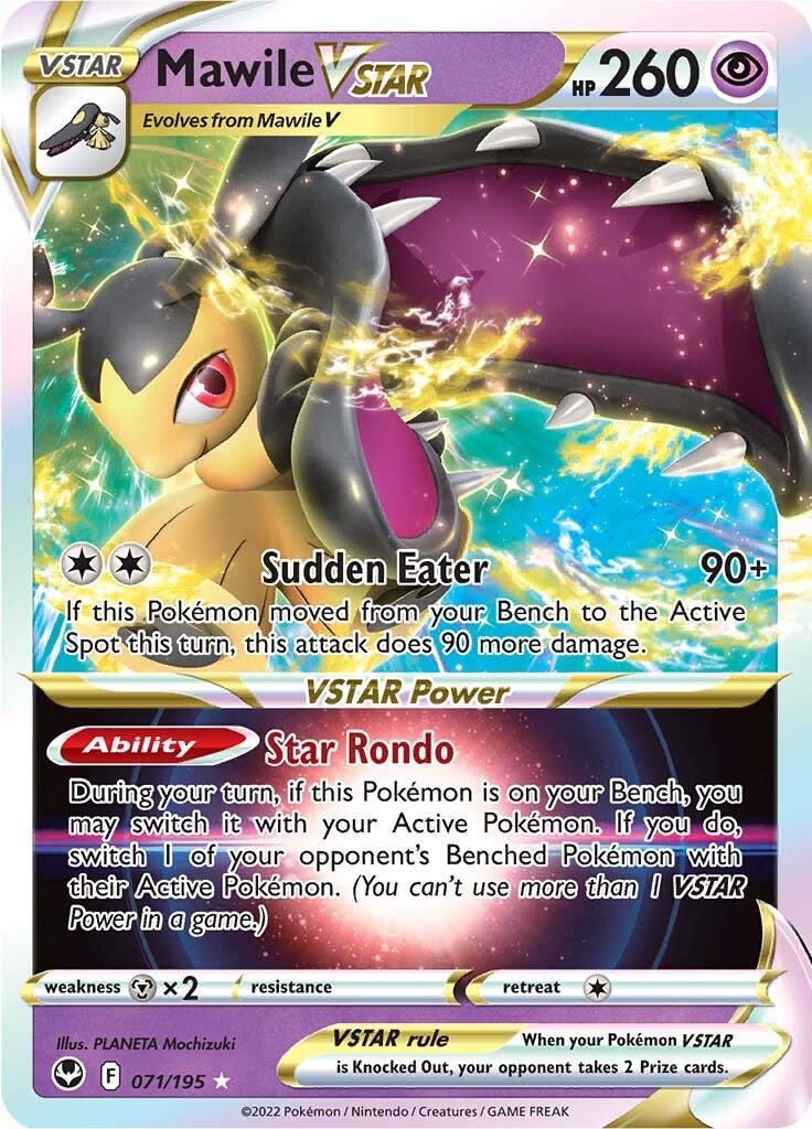 Mawile VSTAR (071/195) [Sword & Shield: Silver Tempest] | Gear Gaming Fayetteville
