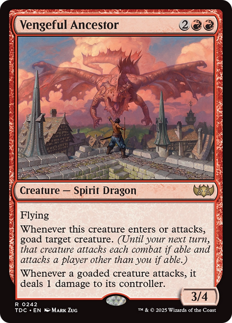 Vengeful Ancestor [Tarkir: Dragonstorm Commander] | Gear Gaming Fayetteville