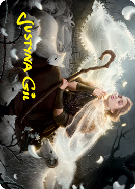 Ancestor's Embrace Art Card (Gold-Stamped Signature) [Innistrad: Crimson Vow Art Series] | Gear Gaming Fayetteville