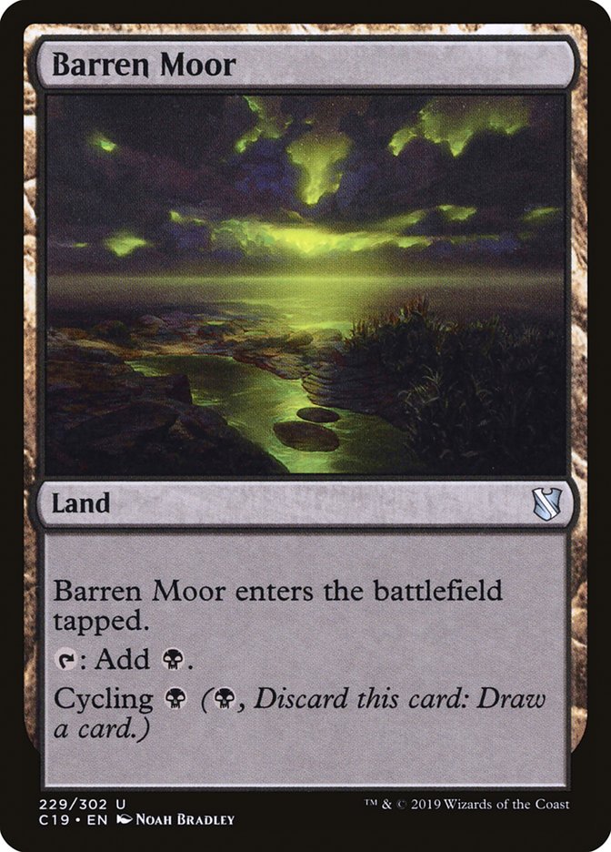 Barren Moor [Commander 2019] | Gear Gaming Fayetteville