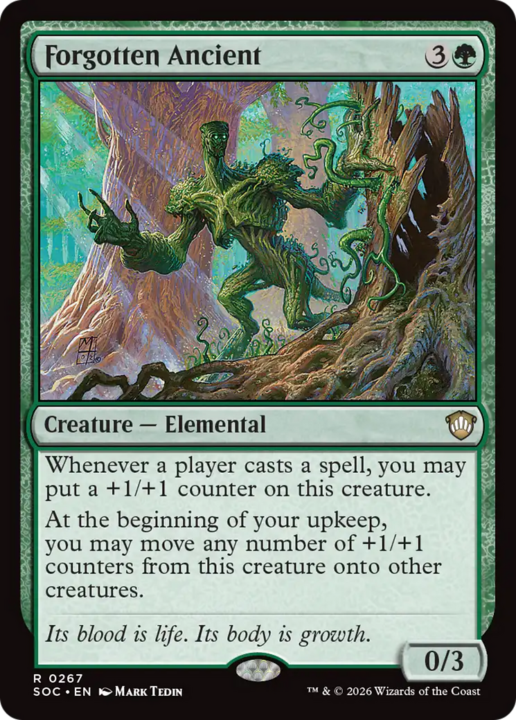 Forgotten Ancient [Secrets of Strixhaven Commander] | Gear Gaming Fayetteville