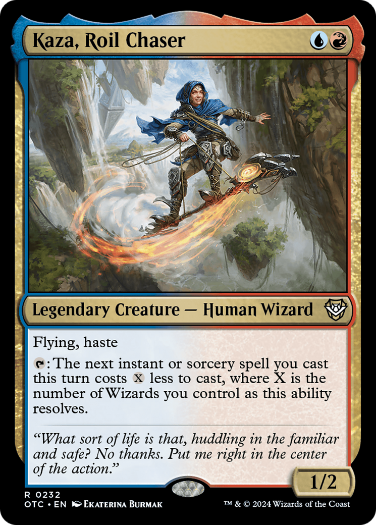 Kaza, Roil Chaser [Outlaws of Thunder Junction Commander] | Gear Gaming Fayetteville