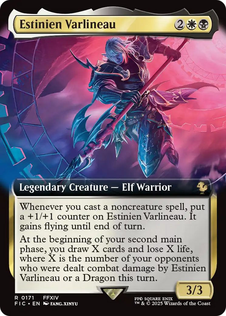 Estinien Varlineau (Extended Art) [FINAL FANTASY Commander] | Gear Gaming Fayetteville