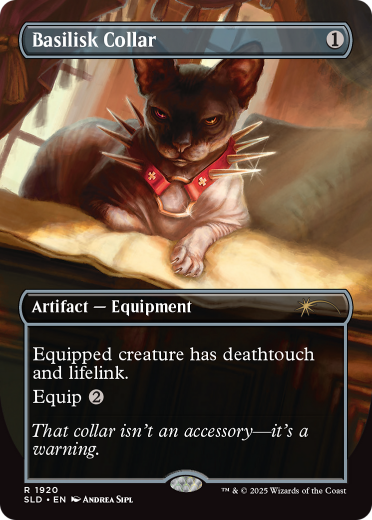 Basilisk Collar (1920) (Rainbow Foil) [Secret Lair Drop Series] | Gear Gaming Fayetteville
