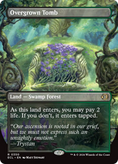 Overgrown Tomb (Borderless) [Lorwyn Eclipsed] | Gear Gaming Fayetteville