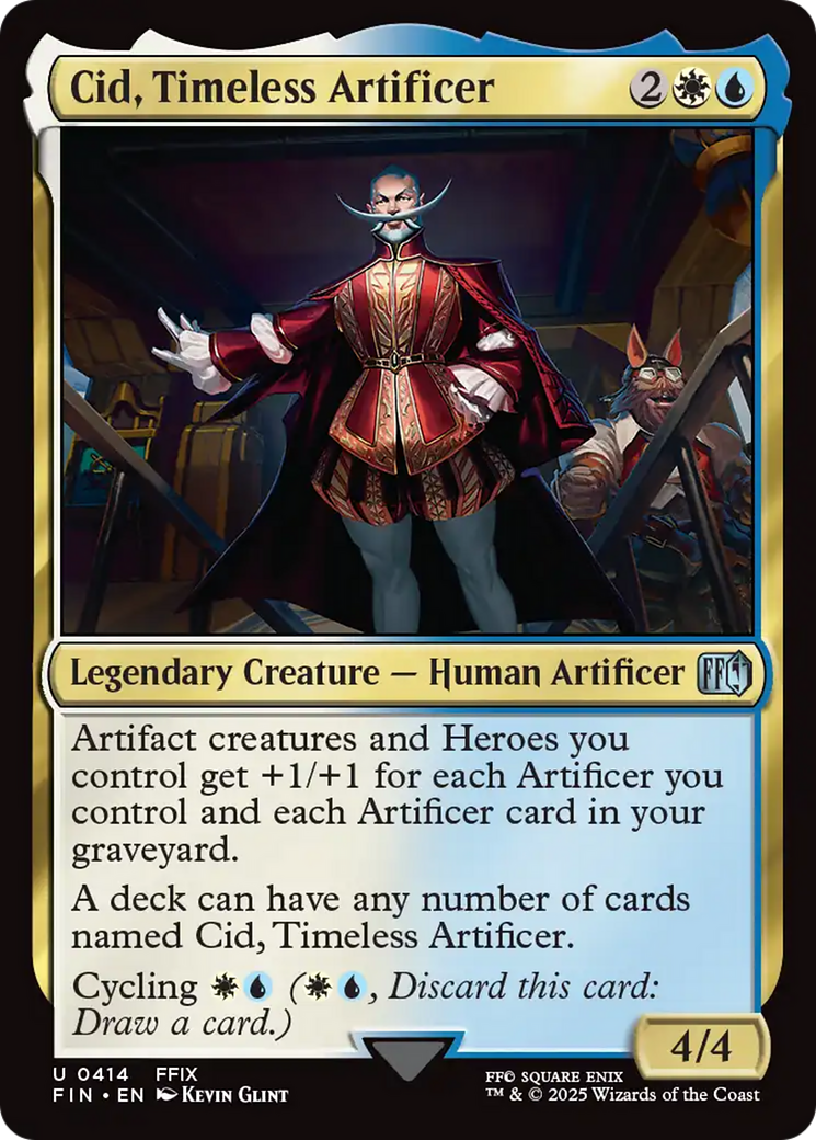 Cid, Timeless Artificer (0414) [FINAL FANTASY] | Gear Gaming Fayetteville