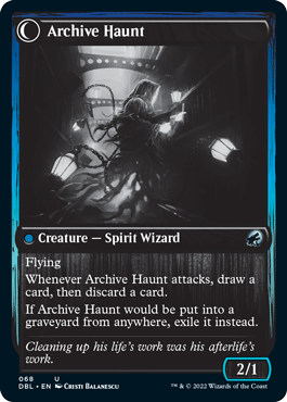 Overwhelmed Archivist // Archive Haunt [Innistrad: Double Feature] | Gear Gaming Fayetteville
