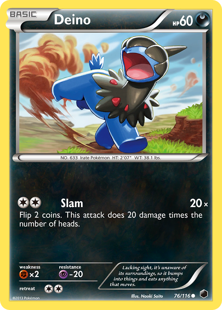 Deino (76/116) [Black & White: Plasma Freeze] | Gear Gaming Fayetteville