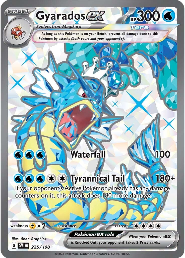 Gyarados ex (225/198) [Scarlet & Violet: Base Set] | Gear Gaming Fayetteville