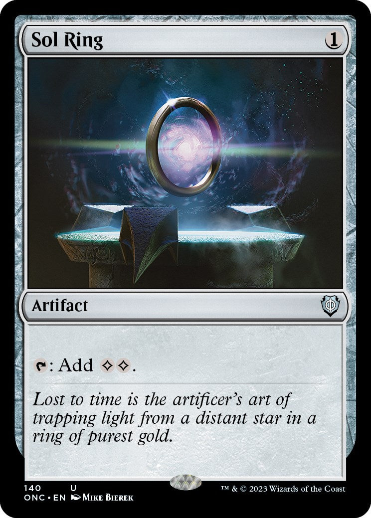 Sol Ring [Phyrexia: All Will Be One Commander] | Gear Gaming Fayetteville